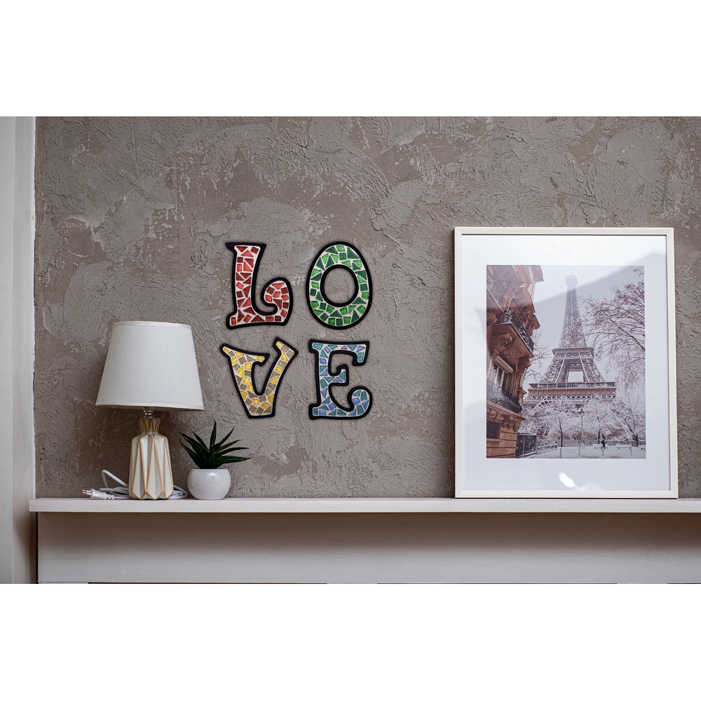 Фото, Відеоогляди набір для творчості «кришталеве скло мозаїка. кохання» ma4003