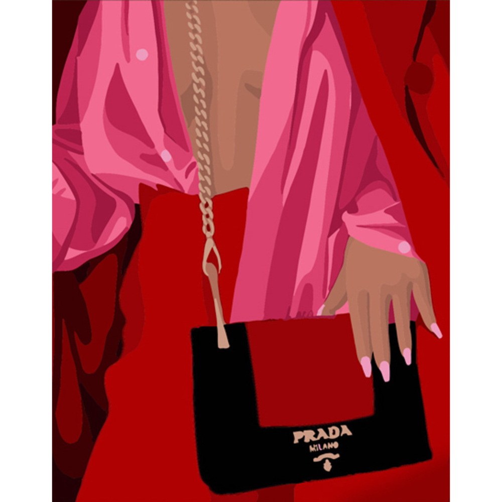 Фото, Видеообзоры картина за номерами strateg преміум висока мода розміром 40х50 см (dy376)