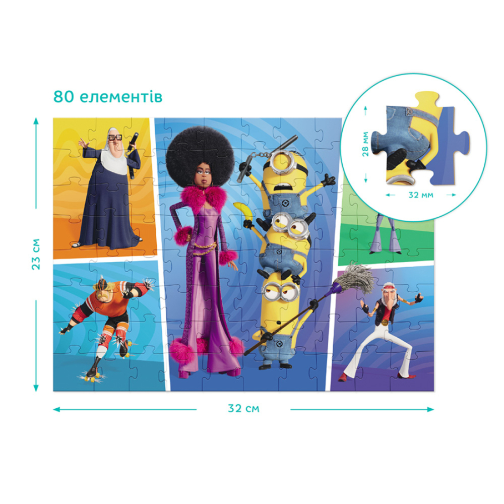 Фото, Відеоогляди пазл dodo minions викриття злодіїв 