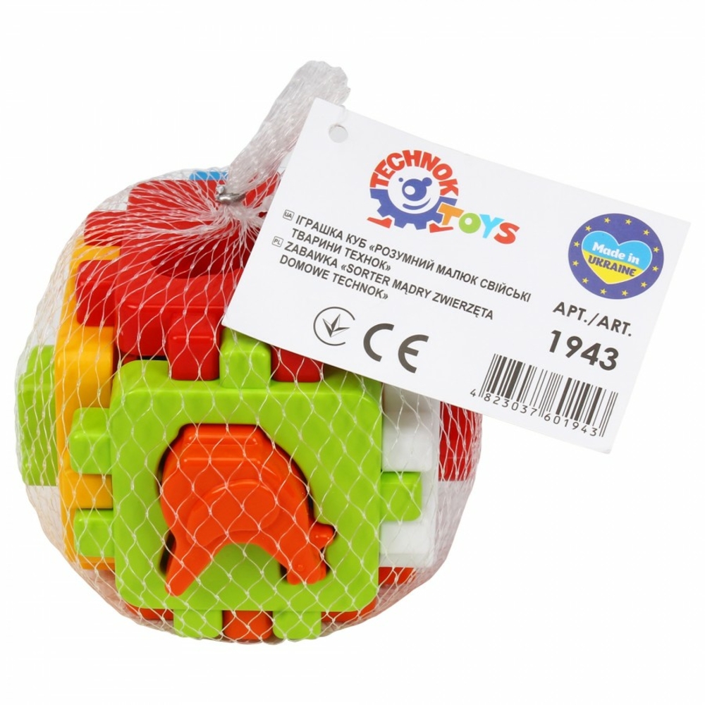 Фото, Видеообзоры іграшка куб "розумний малюк свійські тварини технок", арт.1943