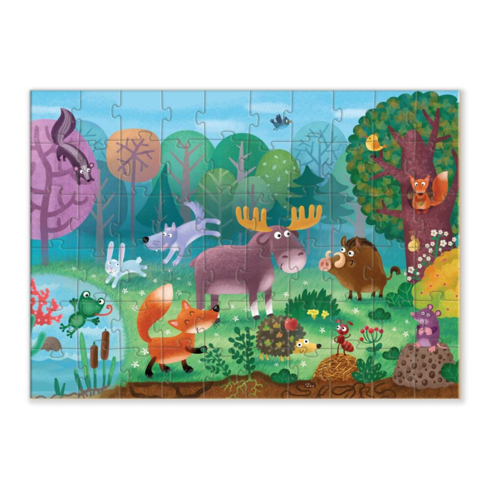 Фото, Видеообзоры пазл dodo диво-звірі у лісі