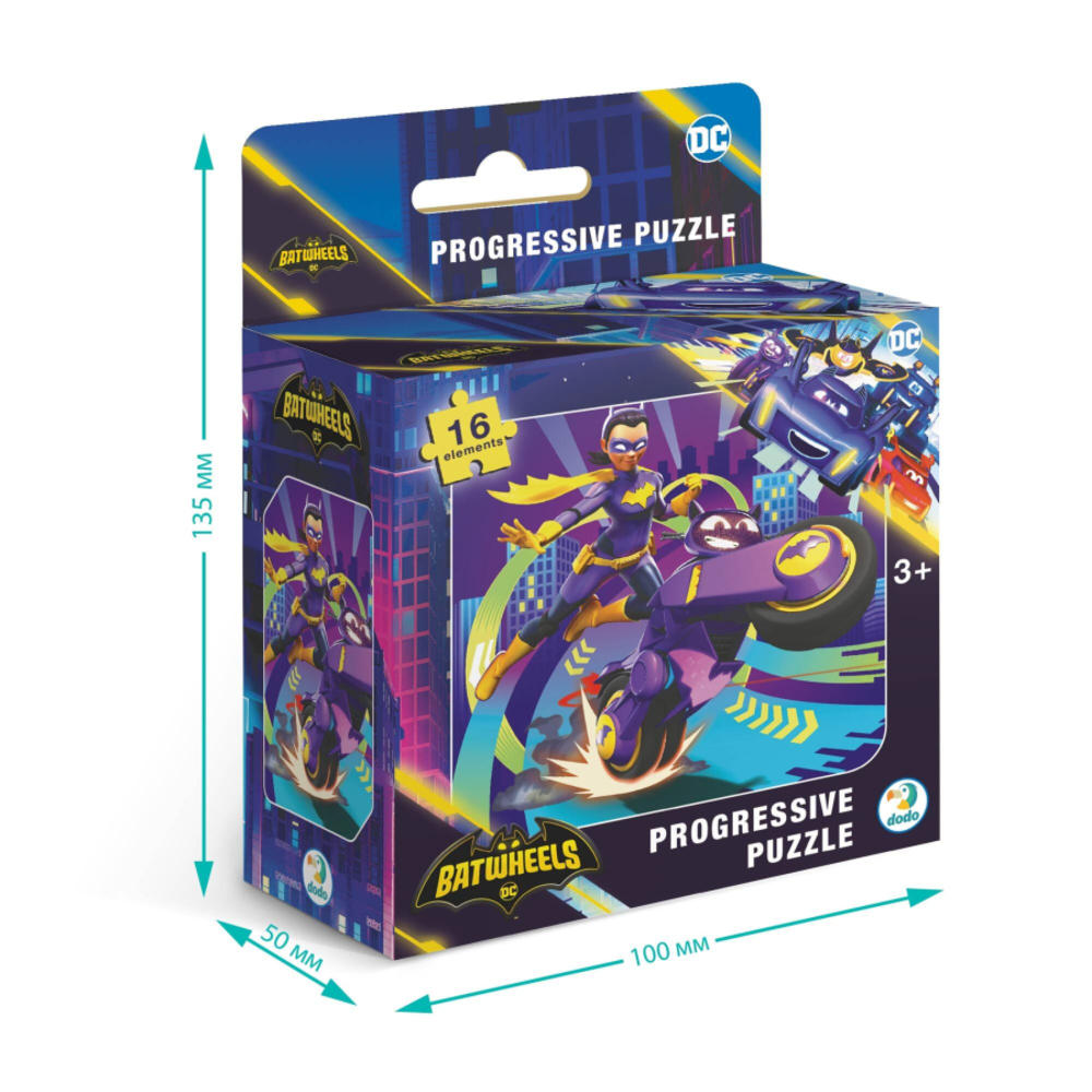 Фото, Видеообзоры пазл dodo batwheels мотоцикл бетгерл бібі