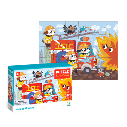 Фото, Видеообзоры пазл dodo герої-пожежники