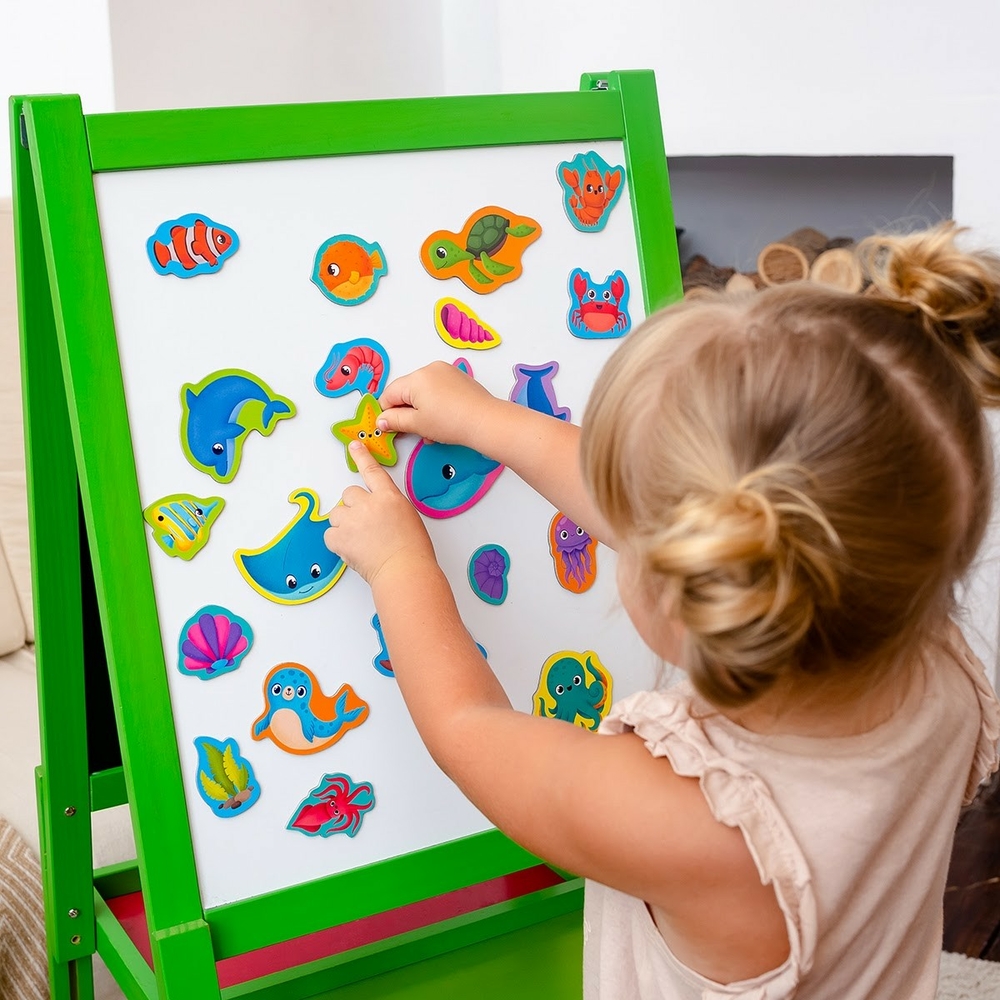 Фото, Видеообзоры набір магнітів «морські жителі» vt3106-27