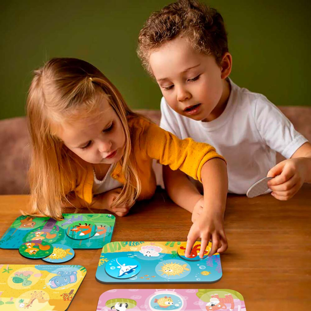 Фото, Відеоогляди настільна гра лото dodo тварини та їх середовище існування