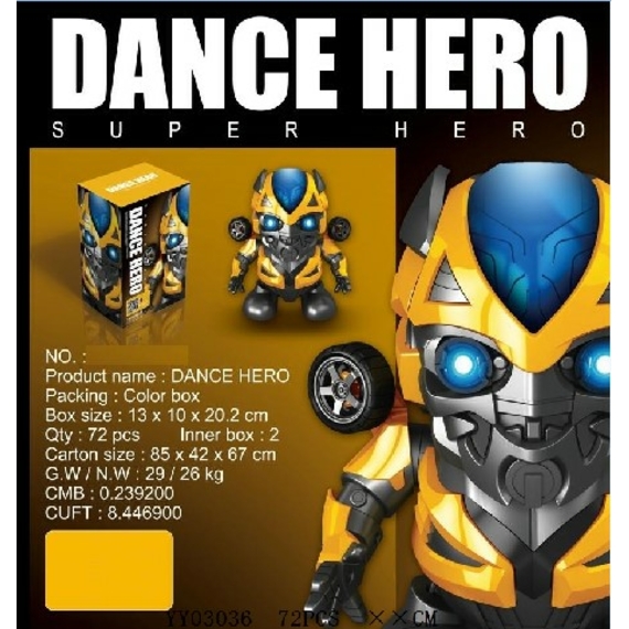 Отзывы  робот танцюючий dance hero ld-155b