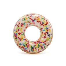 Надувний круг Пончик Intex 56263 з присипкою, 114 см