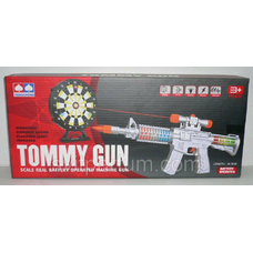 Автомат 0900 с мишенью.батар.муз.свет.кор.41*6,5*18 ш.к./48/