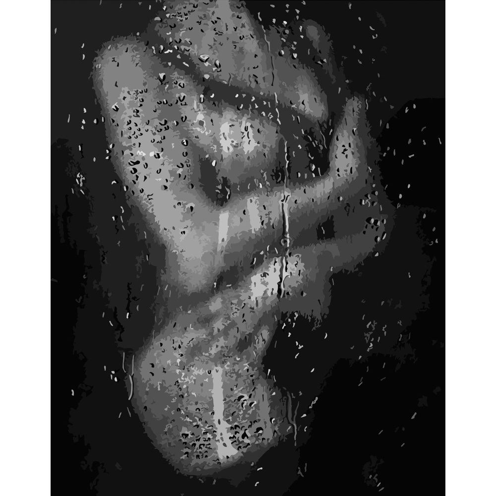 Фото, Видеообзоры картина за номерами strateg преміум постать за склом розміром 40х50 см (dy029)