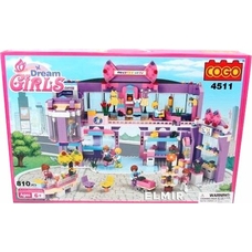 Конструктор COGO Girls fashion 4511 (шопінг) 810 деталей