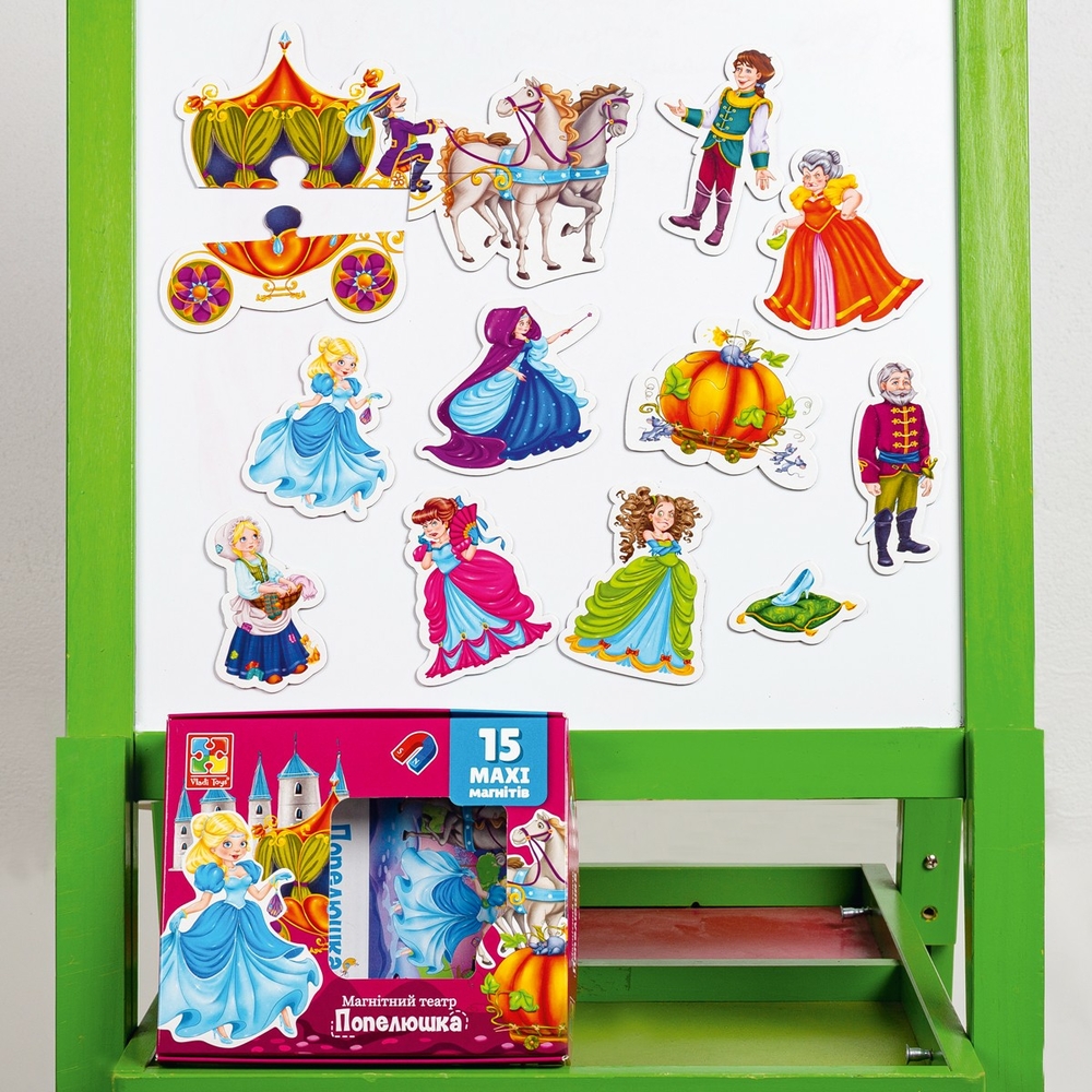 Фото, Видеообзоры магнітний театр «попелюшка» vt3206-53