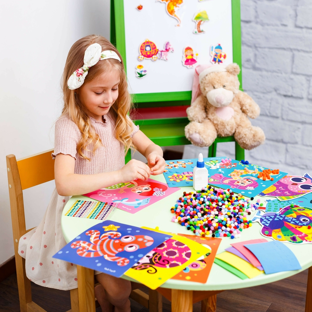 Фото, Відеоогляди набір для творчості "creative box. сова" vladi toys vt4433-08