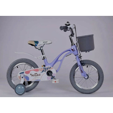 Дитячий двоколісний велосипед магнієвий МВ-005 16" ЛЮКС з кошиком, різні кольори