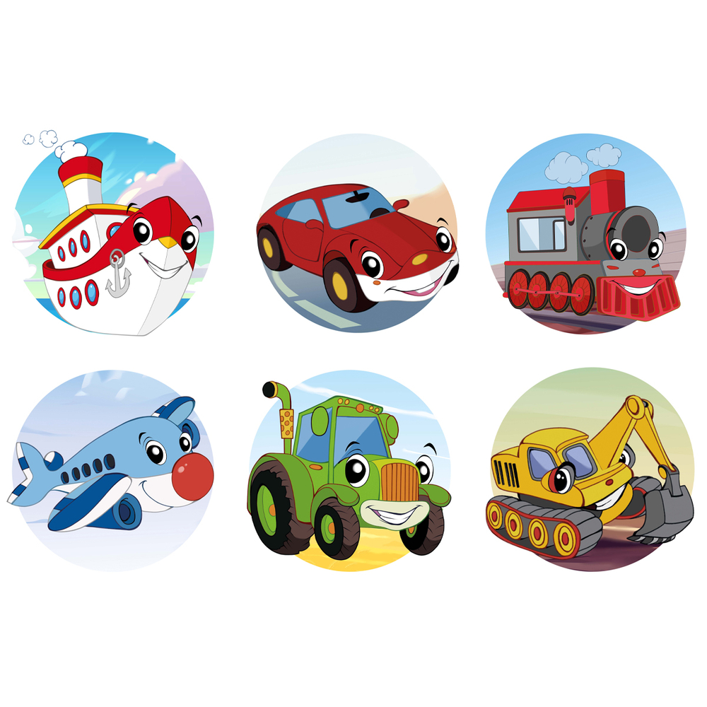 Фото, Відеоогляди іграшка кубики "у світі техніки технок", арт.1769