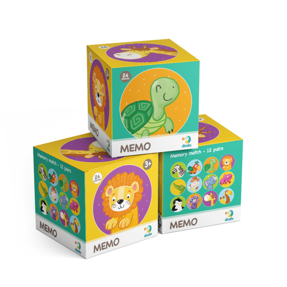 Фото, Відеоогляди настільна гра-мемо dodo дикі тваринки