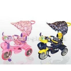 Велосипед A 24-7 (2шт) 3-х колесный, с крышей, поддон