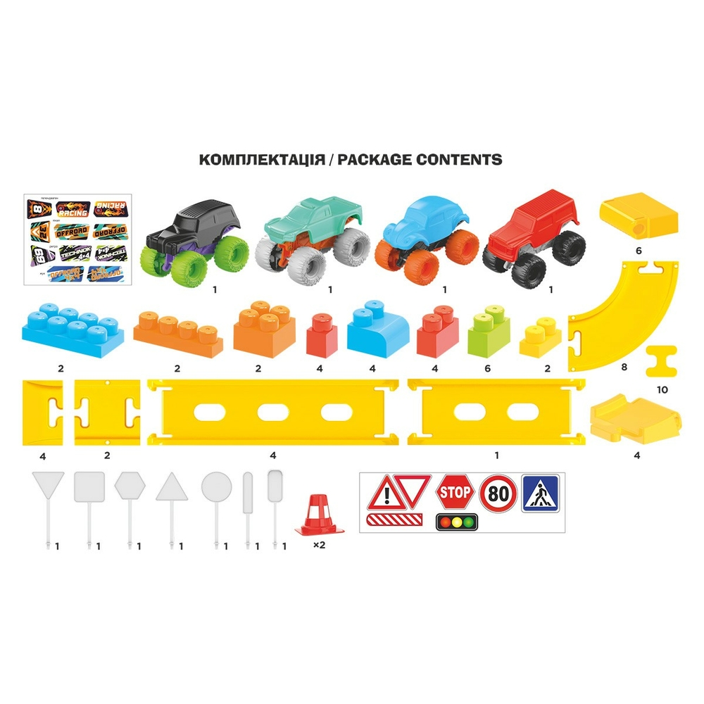 Фото, Відеоогляди іграшка "конструктор технок", арт.8461