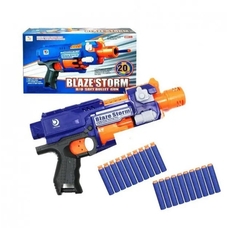 Бластер 7053 (36шт/2) стріляє поролон. снарядами, кор. 34*8,5*20,5см