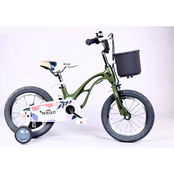Дитячий двоколісний велосипед магнієвий МВ-005 18" ЛЮКС з кошиком, різні кольори