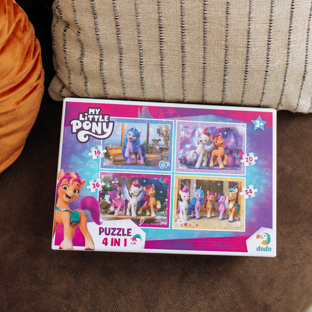 Фото, Відеоогляди набір пазлів 4в1 dodo my little pony