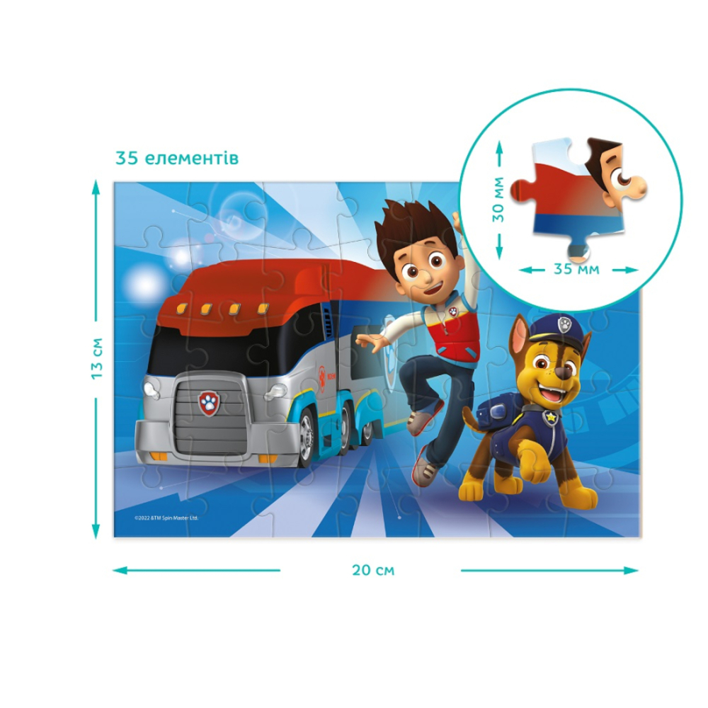 Фото, Видеообзоры набір пазлів-міні dodo paw patrol