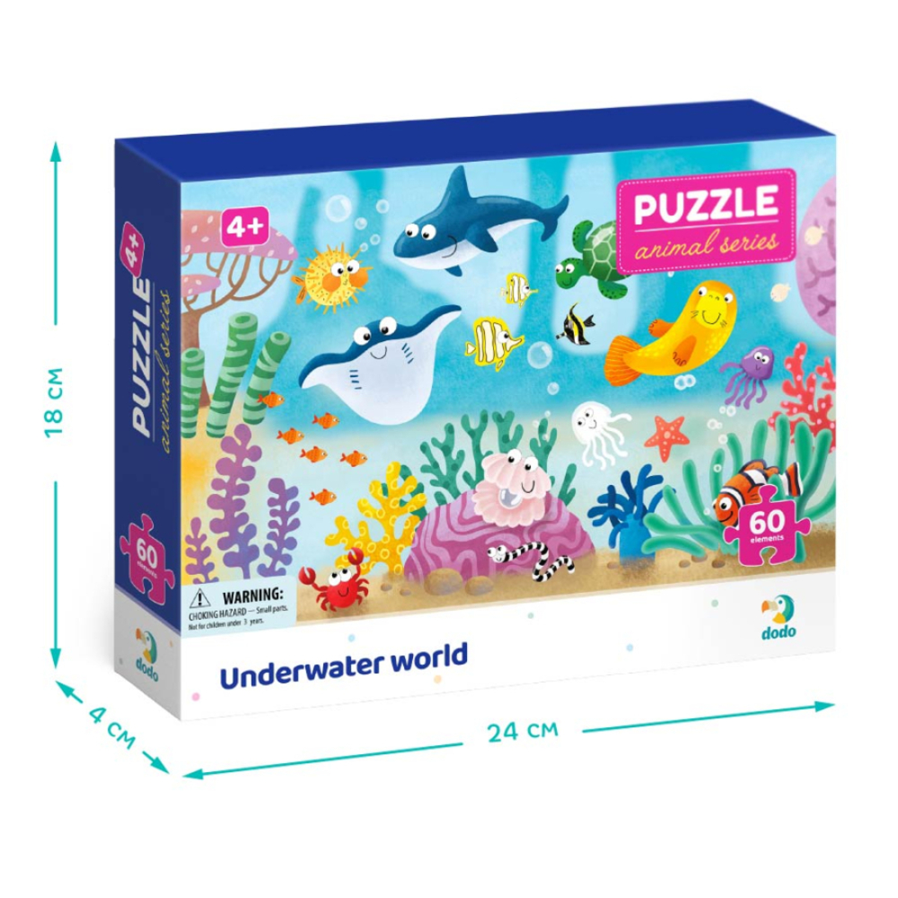 Фото, Відеоогляди пазл dodo підводний світ