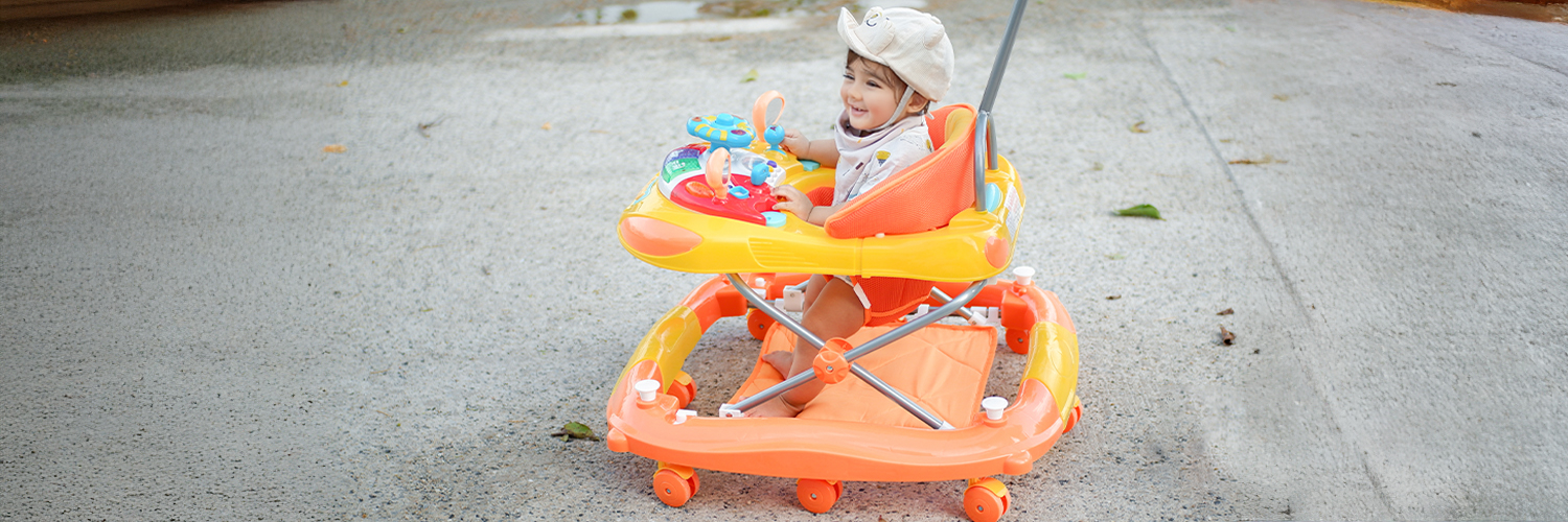 Ходунки для малюків у DiRo: перші кроки з комфортом і безпекою