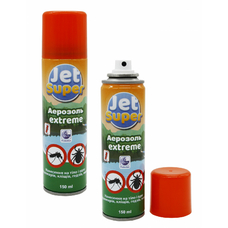 Аерозоль від комарів Jet Super 150ml repellent Extreme 6 годин (48)
