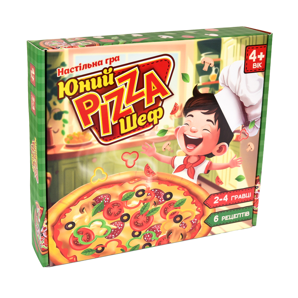 Фото, Видеообзоры настільна гра юний pizza шеф strateg українською мовою (30781)