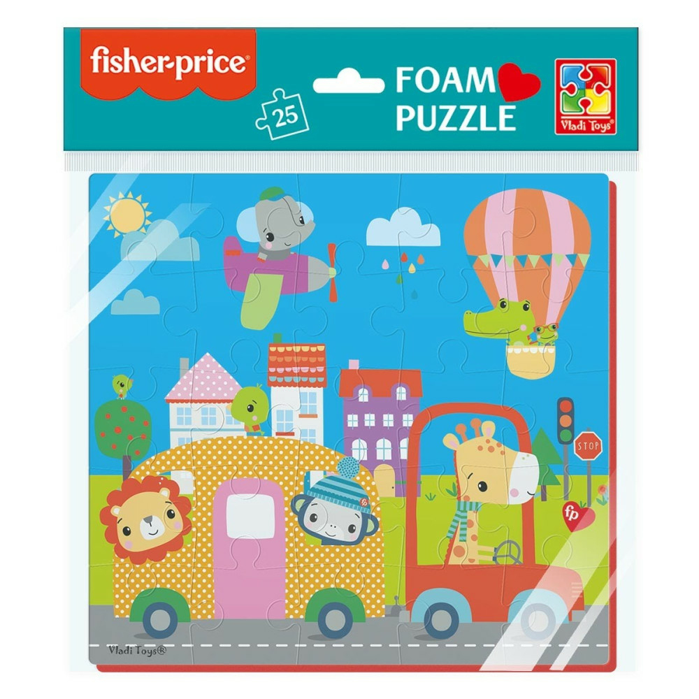 Фото, Відеоогляди м'які пазли «fisher-price. місто» vt1109-05