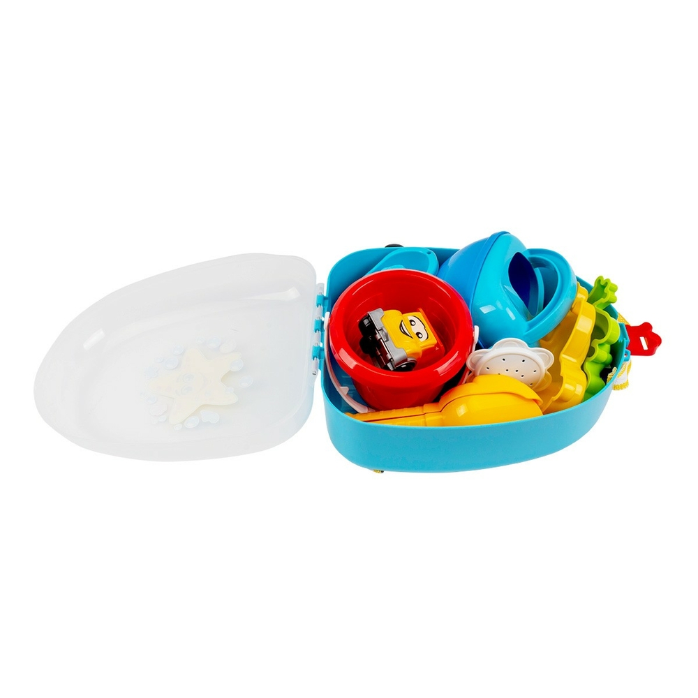 Фото, Видеообзоры іграшка "набір для гри з піском у рюкзаку технок", арт.8881