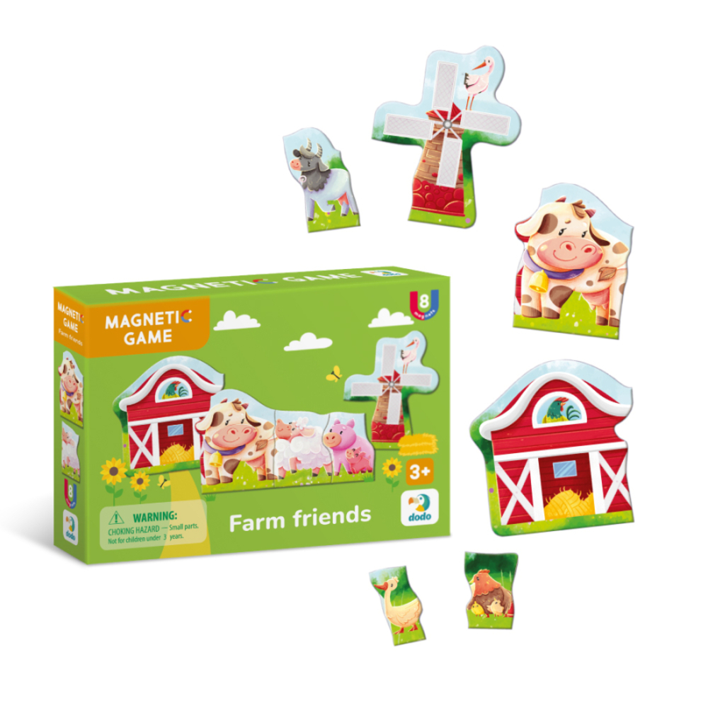 Фото, Відеоогляди магнітна гра dodo друзі з ферми
