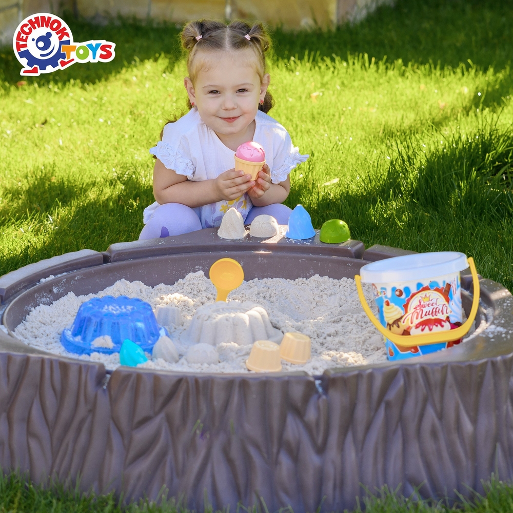 Фото, Видеообзоры іграшка "набір для гри з піском технок", арт.6382