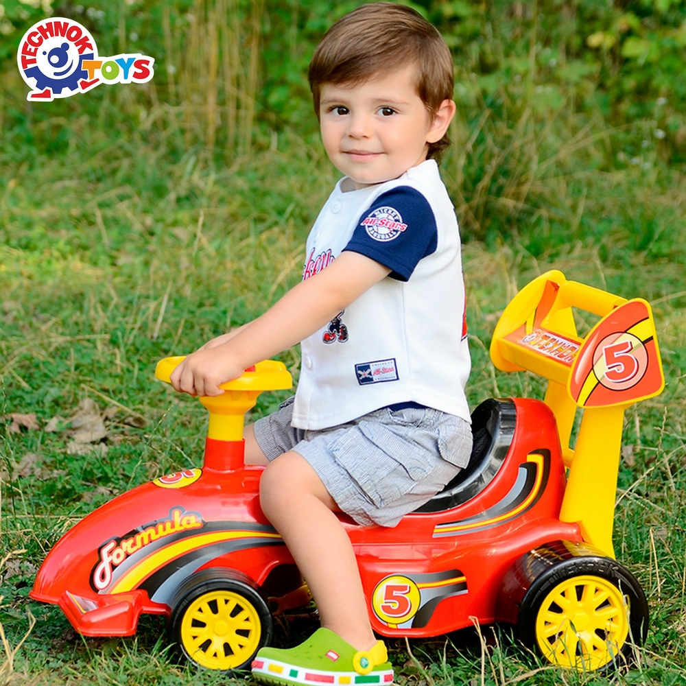 Фото, Відеоогляди іграшка "автомобіль для прогулянок формула технок", арт.3084