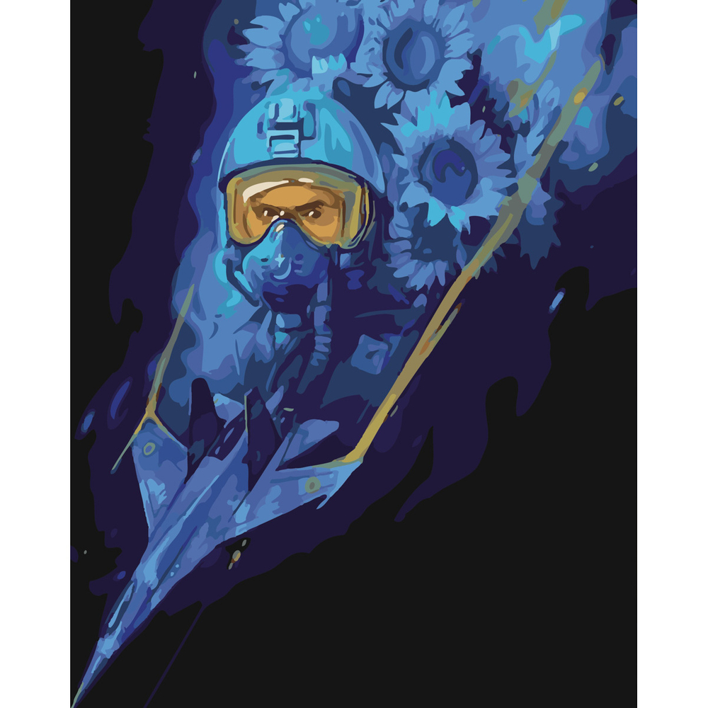 Фото, Відеоогляди картина за номерами strateg преміум люті українські привиди з лаком розміром 40х50 см (sy6546)