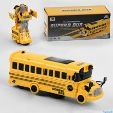 Автобус-трансформер 999 G-51 А звук, свет, на батарейках, в коробці