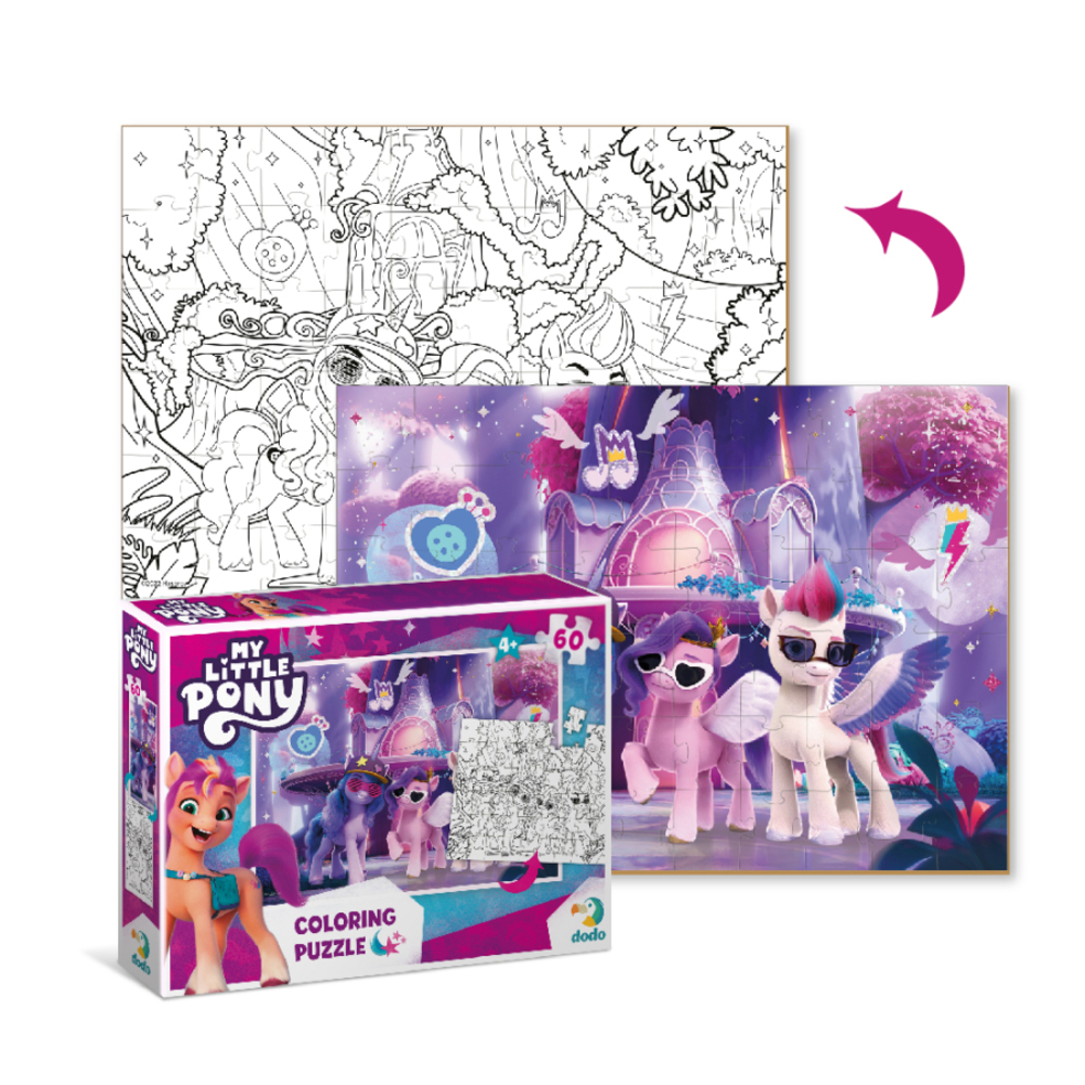 Фото, Відеоогляди пазл 2в1 my little pony вечірка