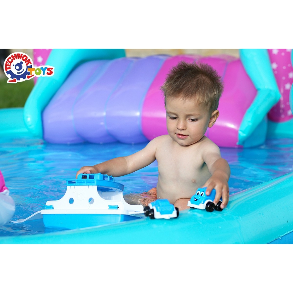 Фото, Відеоогляди іграшка "пором з набором транспорту технок", арт.6795