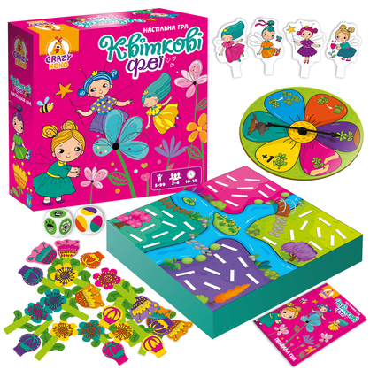 Фото, Видеообзоры гра настільна vladi toys розважальна. квіткові феї. vt8055-34