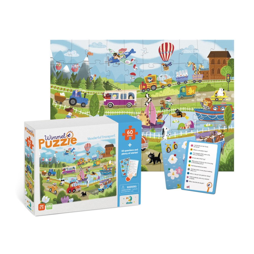 Фото, Відеоогляди віммельпазл dodo диво-транспорт