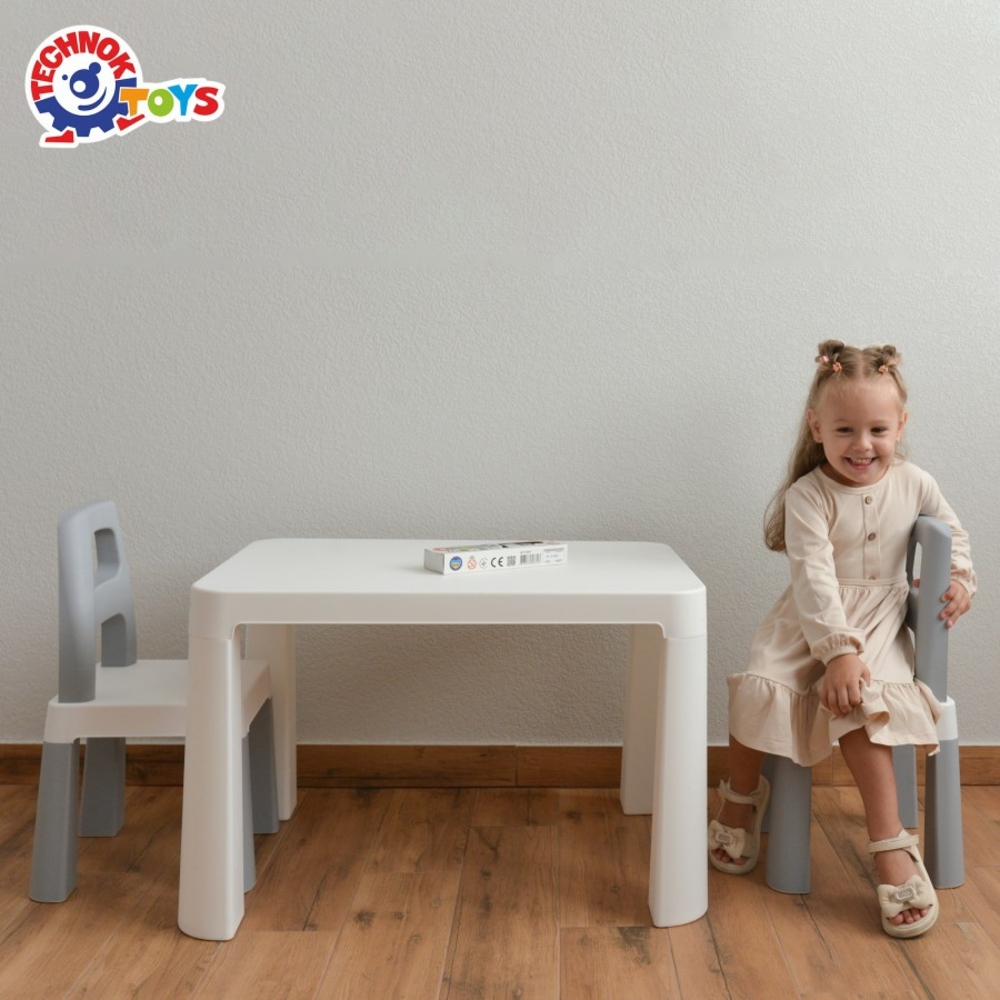 Фото, Відеоогляди дитячий стіл з двома стільцями техноk, арт.0150