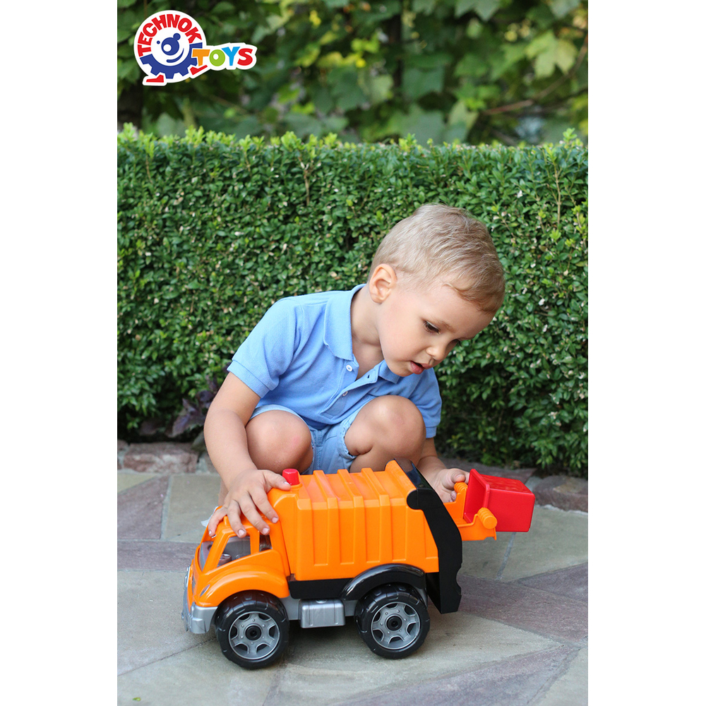 Фото, Відеоогляди транспортна іграшка "сміттєвоз технок", арт.1752