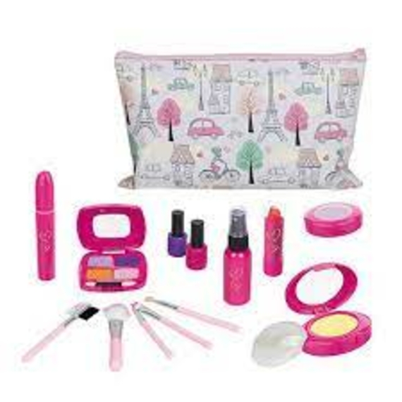 Косметика JY-802 (24 шт) бутафорія, тіні, помада , лак, пудра, кісточки, косметичка, в коробці