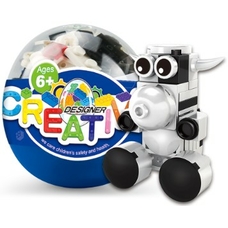 Конструктор wg01-7 капсульна міні звірюшка - корова Конструктор wg01-7 капсульна міні звірюшка - корова