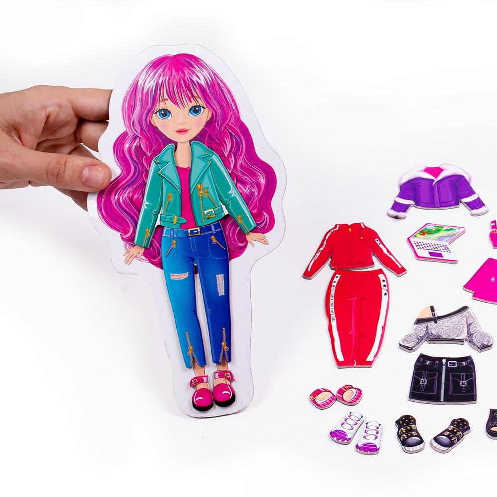 Фото, Видеообзоры гра магнітна одягалка wow surprise «gamer» vladi toys vt3210-14