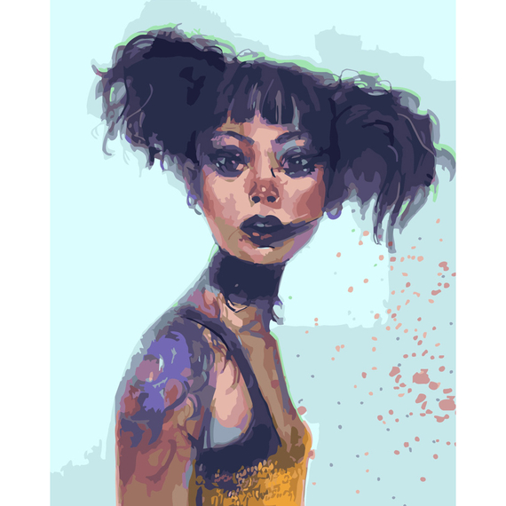 Отзывы  картина за номерами strateg преміум відчай розміром 40х50 см (gs343)