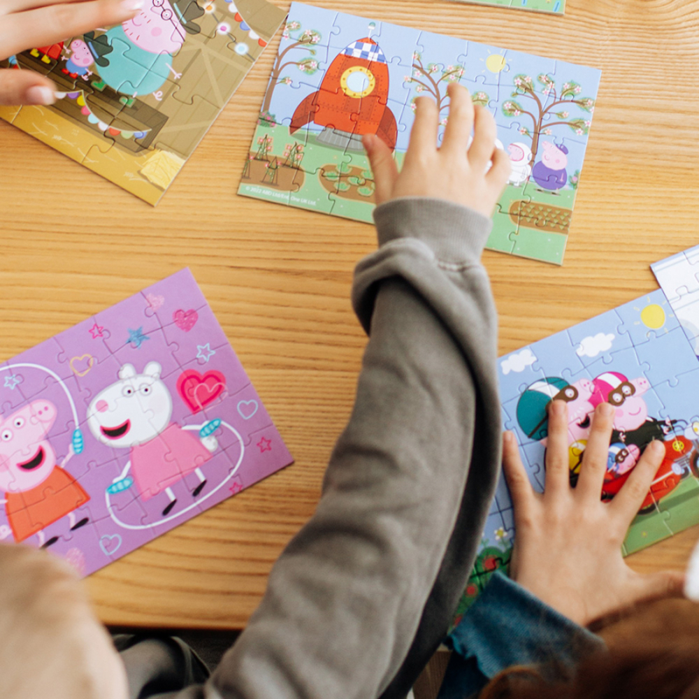 Фото, Відеоогляди пазл-міні dodo peppa pig гра з подружкою