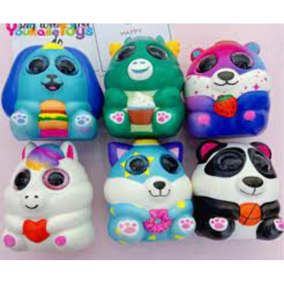 Гра антистрес М49631 (300) сквіш, пластикові очі, в пакеті