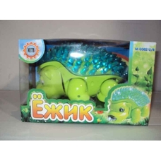 Їжак M 0382 U / R (48шт) муз, світло, танцює, моргає, на бат-ке, в кор-ке, 22-14-14см