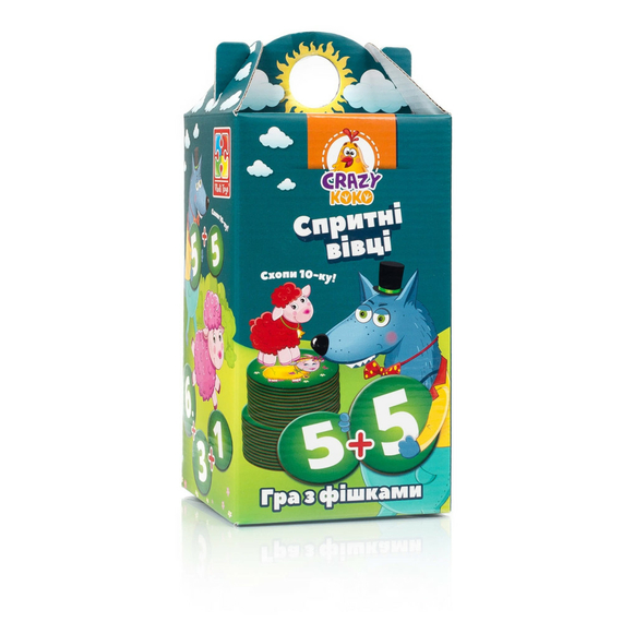 Гра настільна «Спритні вівці. Схопи 10-ку!» VT8033-03